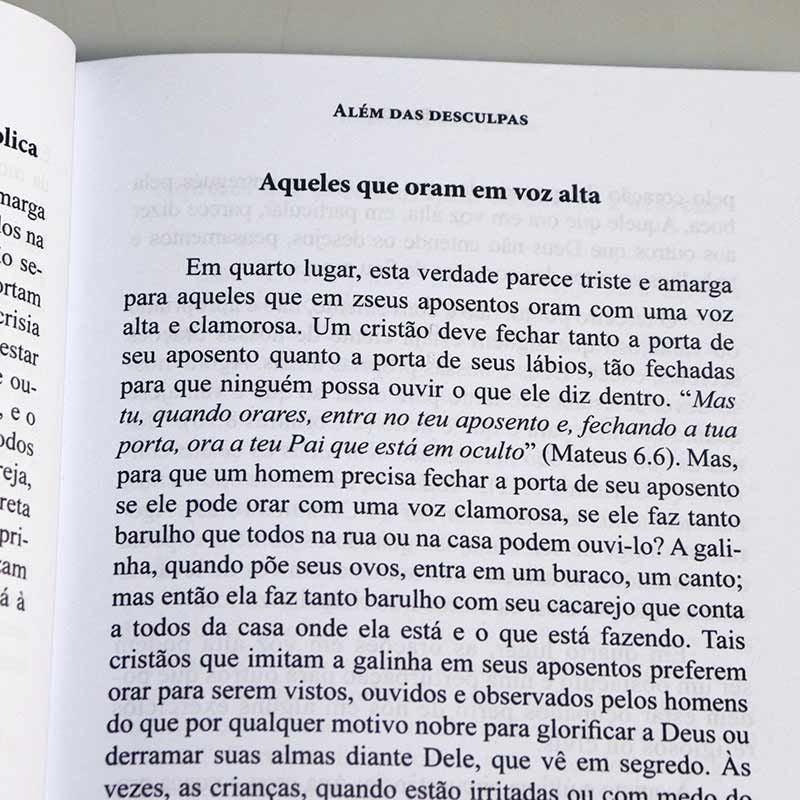Além das Desculpas | Thomas Brooks
