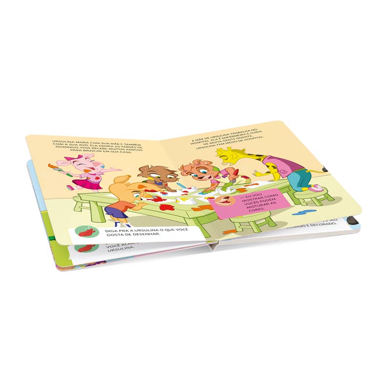 Amigos da Escolinha: Ursulina Fazendo Arte | Escolinha Todolivro
