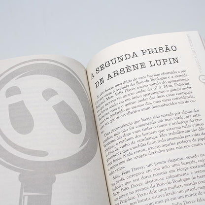 Arsène Lupin | Contra Herlock Sholmes | Capa Dura | Pé da Letra