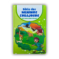 Bíblia Do Meninos Corajosos | NVA | Harpa Corinhos | Capa Dura | Verde