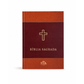 Bíblia Sagrada | Nova Versão Almeida | Letra Média & Full Color | Brochura | Marrom e Bordô