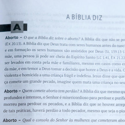 Bíblia de Estudo Diz NVI, capa Giz - imagem 2
