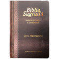 Bíblia ARC | LT Hipergigante | PPM | Full Color | Harpa e Corinhos - Laminada Marrom