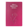 Bíblia da mulher sábia FULL COLOR - Harpa e Corinhos - MAGNÓLIA PINK