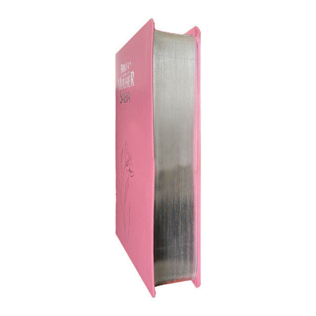 Bíblia da mulher sábia | ARC | FULL COLOR - Harpa e Corinhos - MAGNÓLIA ROSA