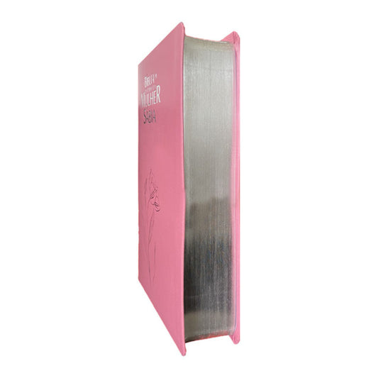 Bíblia da mulher sábia | ARC | FULL COLOR - Harpa e Corinhos - MAGNÓLIA ROSA