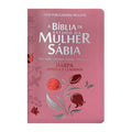 Bíblia da mulher sábia FULL COLOR - Harpa e Corinhos - TULIPA ROSA