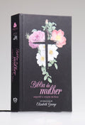 Bíblia da Mulher Segundo o Coração de Deus | AS21 | Capa Dura | Letra Normal | Flores Cruz