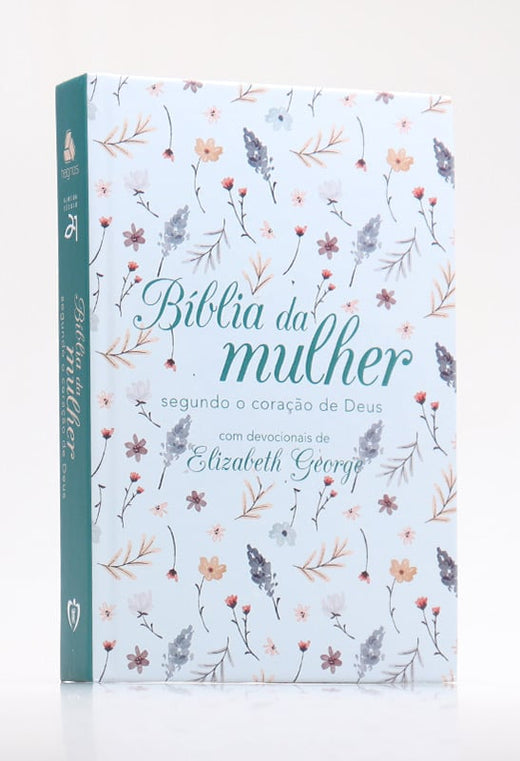Bíblia da Mulher Segundo o Coração de Deus | AS21 | Capa Dura | Letra Normal | Flores do Campo