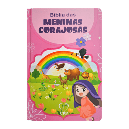 Bíblia das Meninas Corajosas | Capa Dura | Rosa