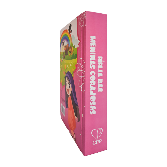 Bíblia das Meninas Corajosas | Capa Dura | Rosa