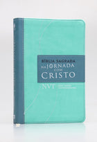 Bíblia de Estudo | NVT | Letra Normal | Capa Sintética | Na Jornada com Cristo | Verde