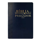 Bíblia do Pregador | FULL COLOR | PU Nobre Luxo | AZUL