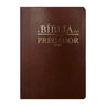 Bíblia do Pregador | FULL COLOR | PU Nobre Luxo | MARROM