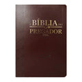 Bíblia do Pregador | FULL COLOR | PU Nobre Luxo | VINHO