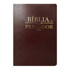 Bíblia do Pregador | FULL COLOR | PU Nobre Luxo | VINHO