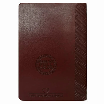 Bíblia do Pregador | FULL COLOR | PU Nobre Luxo | VINHO