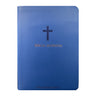 BIblia Hipergigante ARC Full Color c/ Harpa PU Luxo com Índice - Dourada Cruz Azul