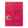 BIblia Hipergigante ARC Full Color c/ Harpa PU Luxo com Índice - Prateada Dália Pink