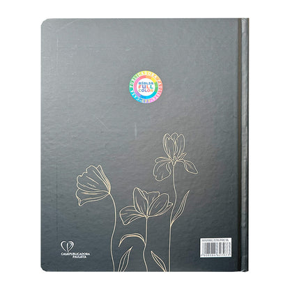 Bíblia Jumbo | Almeida Revista e Corrigida | Letra Jumbo | Harpa & Full Color | Capa Dura | Minimalista Preta