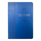 Bíblia Jumbo |ARC |  FULL COLOR - Harpa e Corinhos | CAPA PU LUXO | Arabesco Azul