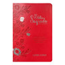 Bíblia Jumbo |ARC |  FULL COLOR - Harpa e Corinhos | CAPA PU LUXO | Floral Vermelha