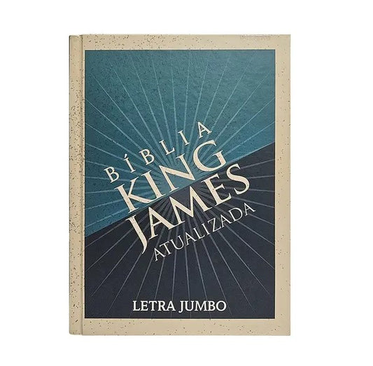 BÍBLIA JUMBO KJA - CAPA DURA - RETRÔ