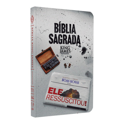Bíblia KJA | Capa Dura | Slim |Edição Luxo| Ressuscitou
