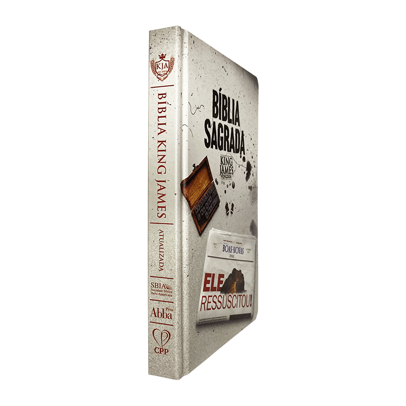 Bíblia KJA | Capa Dura | Slim |Edição Luxo| Ressuscitou