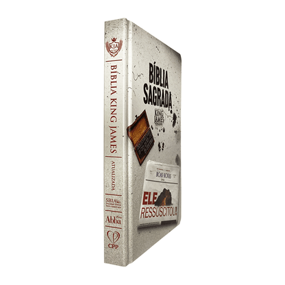 Bíblia KJA | Capa Dura | Slim |Edição Luxo| Ressuscitou