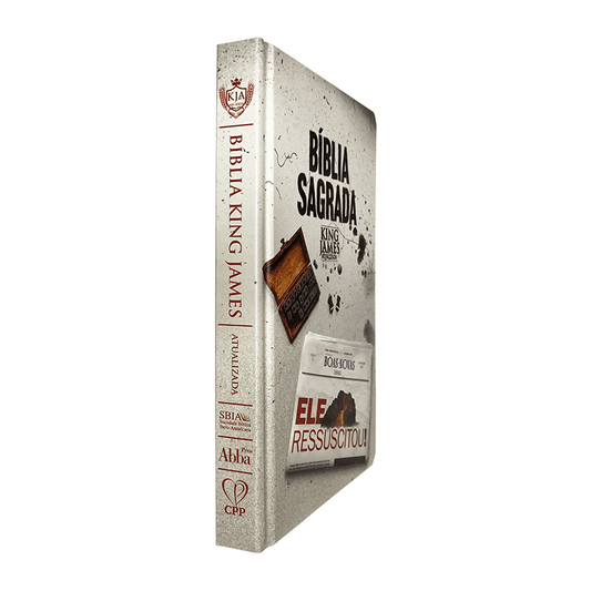 Bíblia KJA | Capa Dura | Slim |Edição Luxo| Ressuscitou