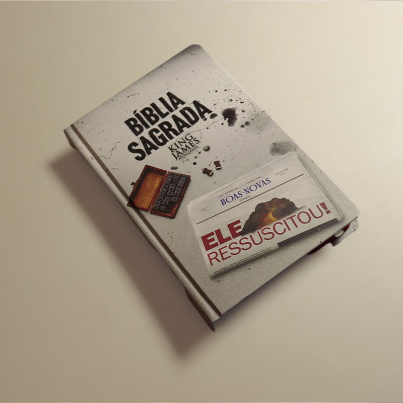 Bíblia KJA | Capa Dura | Slim |Edição Luxo| Ressuscitou