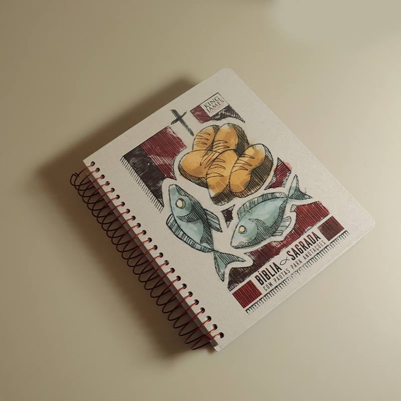 Bíblia para Anotações | KJA | Multiplicação dos Pães