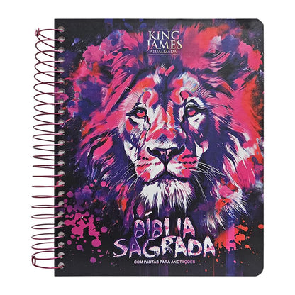 Bíblia para Anotações | KJA | Novo Leão Aquarela