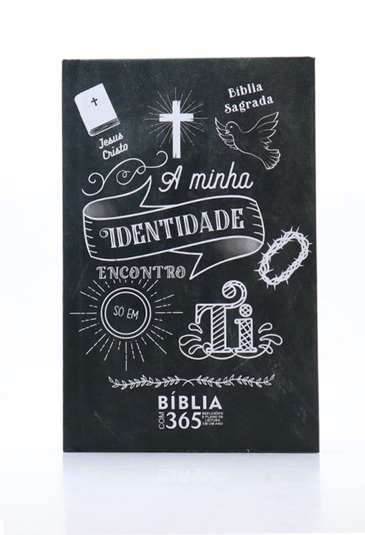 Bíblia Sagrada 365 | RC | Letra Hipergigante | Capa Dura | Minha Identidade
