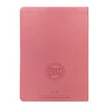 Bíblia Sagrada | Letra Hipergigante | ARC | Harpa Avivada e Corinhos | Capa PU Luxo | Floral Dalia Rosa