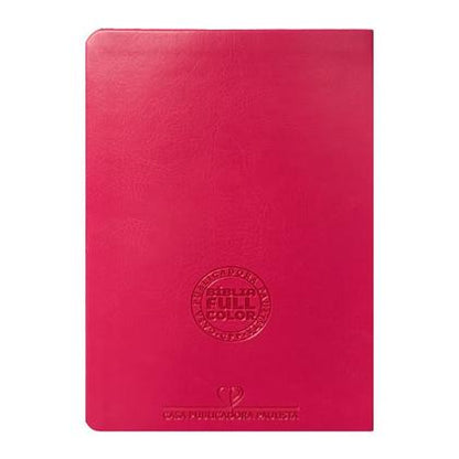 Bíblia Sagrada | Letra Hipergigante | ARC | Harpa Avivada e Corinhos | Capa PU Luxo | Floral Margarida Pink