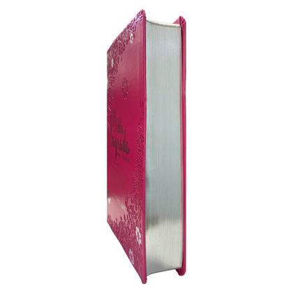 Bíblia Sagrada | Letra Hipergigante | ARC | Harpa Avivada e Corinhos | Capa PU Luxo | Floral Margarida Pink
