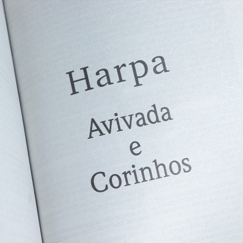 Bíblia Sagrada | RC | Letra Gigante | Harpa Avivada e Corinhos | Capa Dura | Pai, Filho e Espírito