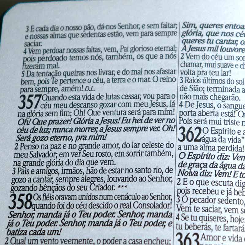 Bíblia Sagrada | RC | Letra Gigante | Harpa Avivada e Corinhos | Capa Dura | Pai, Filho e Espírito