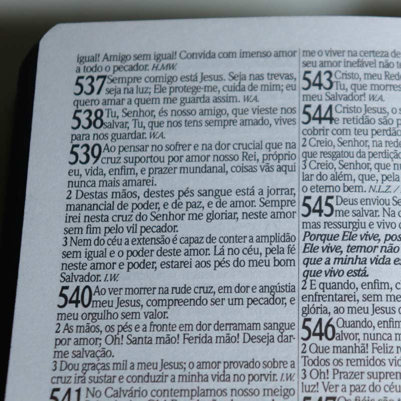 Bíblia Sagrada | Rc | Letra Gigante | Harpa Avivada E Corinhos | Capa Dura | Preto E Branco