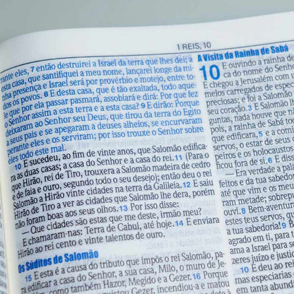 Bíblia Sagrada Slim | RC | Letra Grande | Harpa Avivada e Corinhos | Preto e Bordô