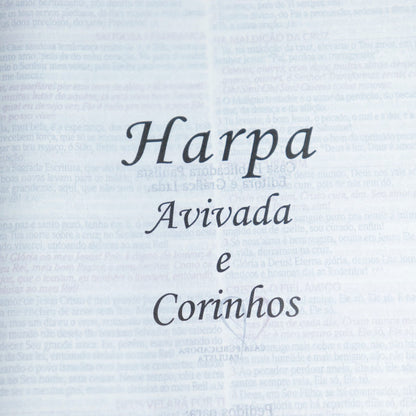 Bíblia Sagrada Slim | RC | Letra Grande | Harpa Avivada e Corinhos | Vermelho e Lilás