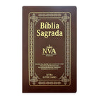 Bíblia Super Jumbo | Nova Versão Almeida Atualizada | Full Color | Capa Dura | Marrom