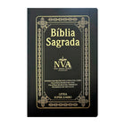 Bíblia Super Jumbo | Nova Versão Almeida Atualizada | Full Color | Capa Dura |Preta