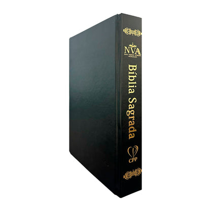 Bíblia Super Jumbo | Nova Versão Almeida Atualizada | Full Color | Capa Dura |Preta