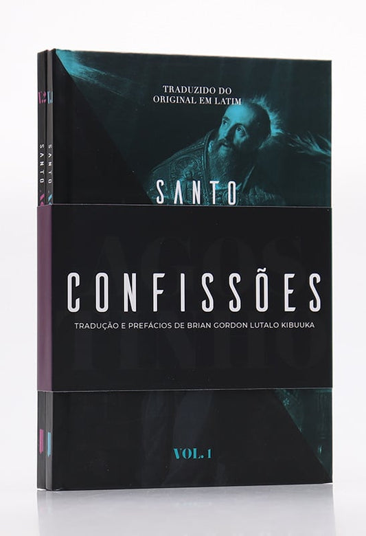 Box 2 Livros | Confissões de Santo Agostinho | Capa Dura