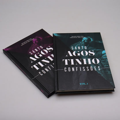 Box 2 Livros | Confissões de Santo Agostinho | Capa Dura