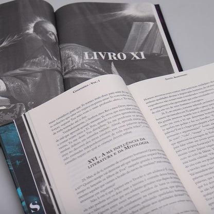 Box 2 Livros | Confissões de Santo Agostinho | Capa Dura
