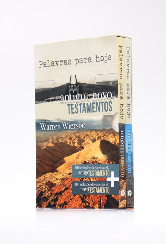 Box 2 Livros | Palavras para Hoje | Antigo e Novo Testamento | Warren Wiersbe